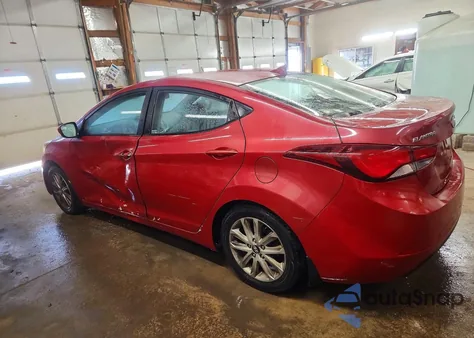 2014 Hyundai Elantra Se из США, поврежденный, VIN KMHDH4AE3EU183854
